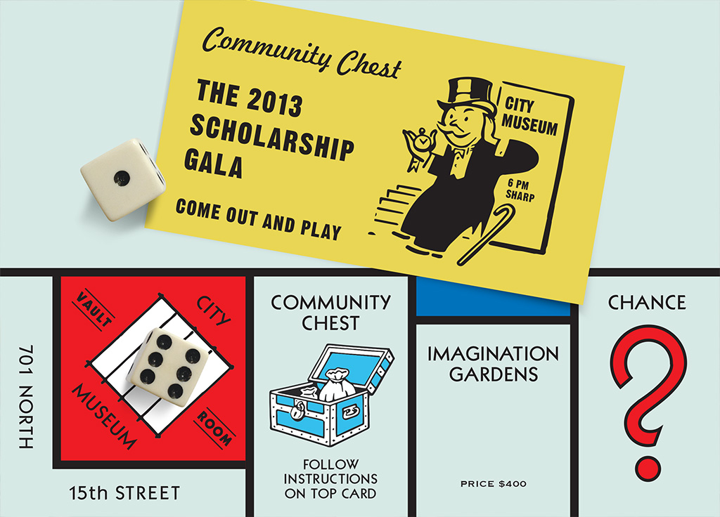 2013 gala invitation "crossopoly"