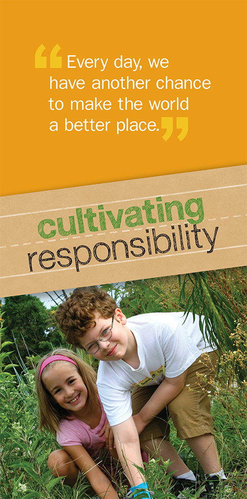 cultivating responsibility banner