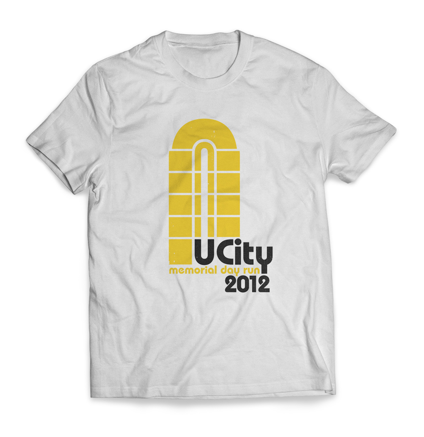 University City Memorial Day Run 2012 t-shirt