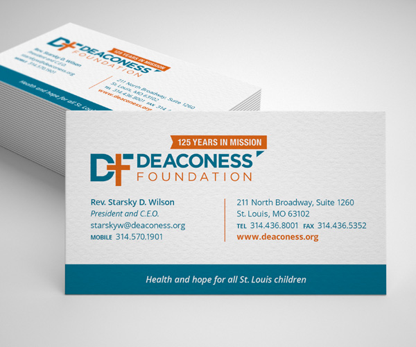 Deaconess Foundation business cards