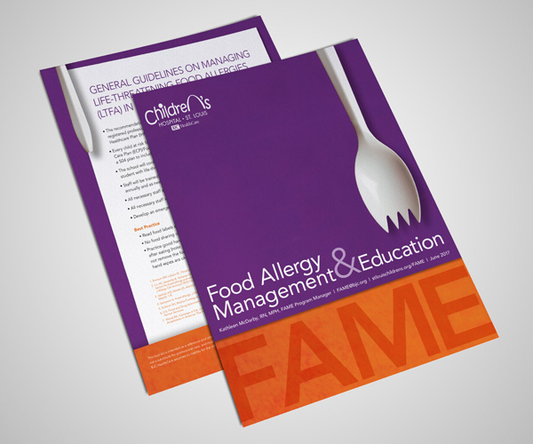 food allergy kit materials