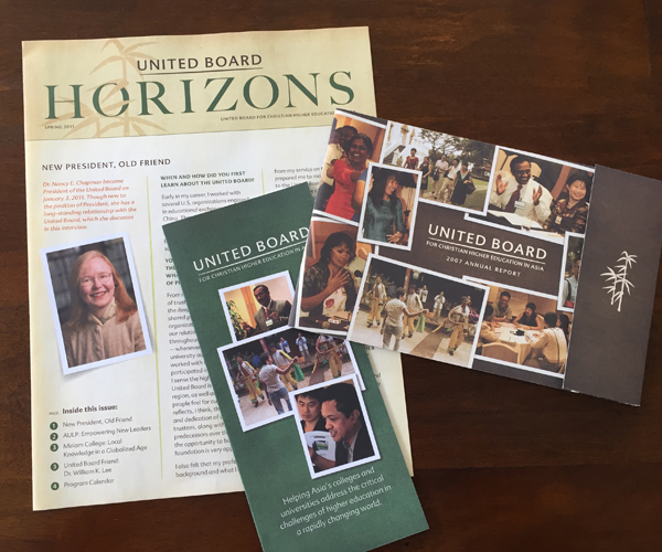 various publications designed for United Board