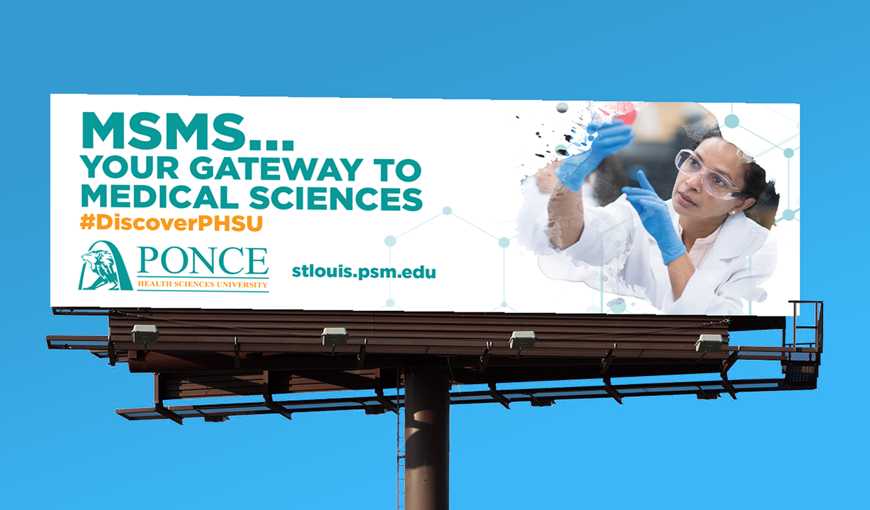 Ponce MSMS Program Billboard