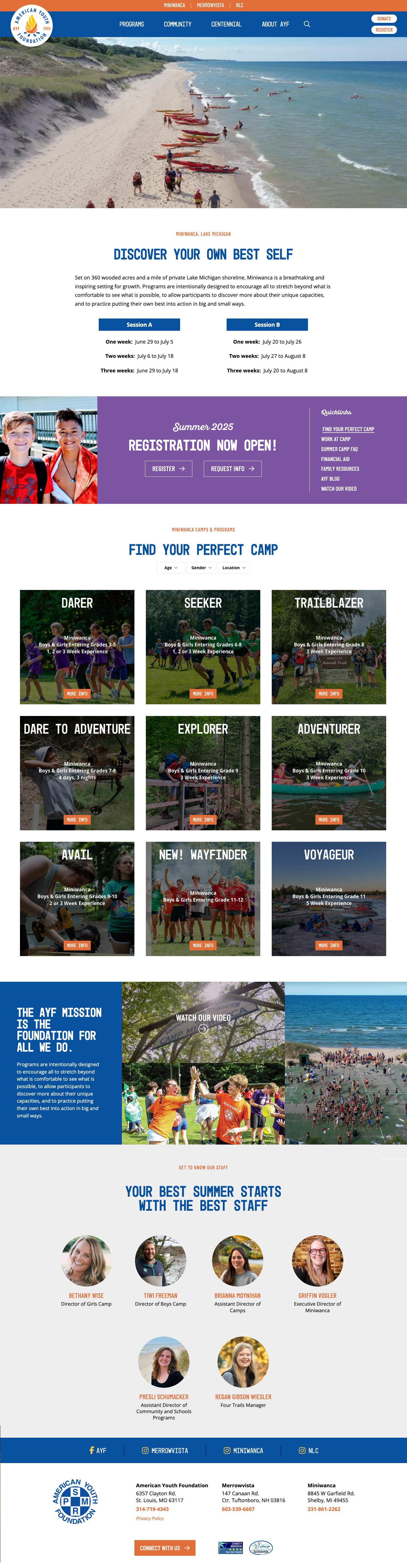 pi beta phi foundation website mobile view