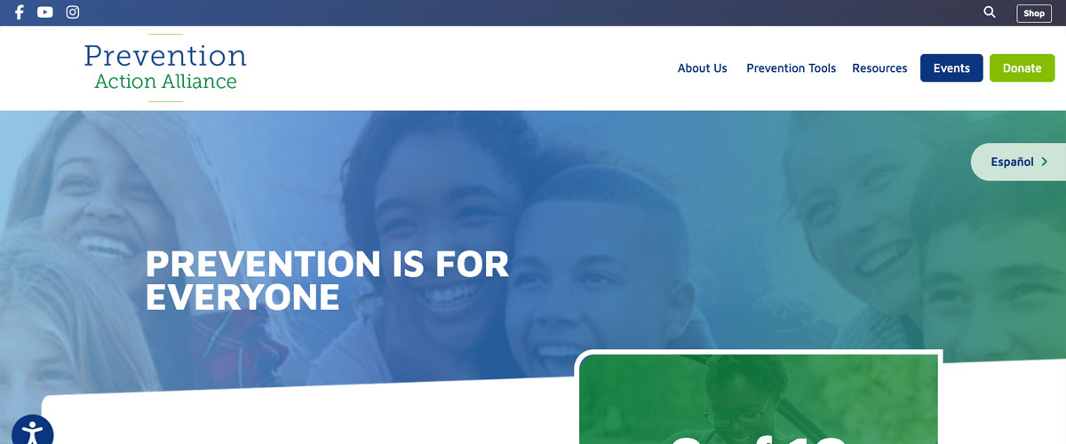 detail of Responsive Philanthropy ad for Deaconess Foundation